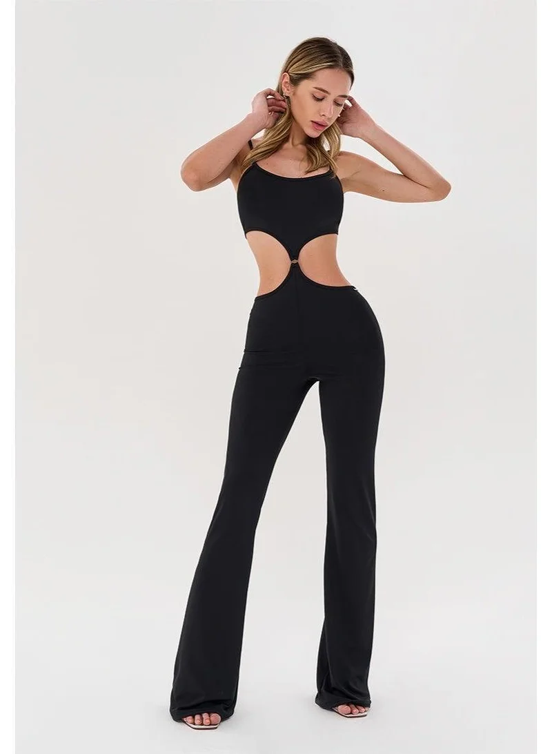 Bona Fide Miami Suit Black Miami Suit Gym Jumpsuit for Women for Women | Best Price UAE
