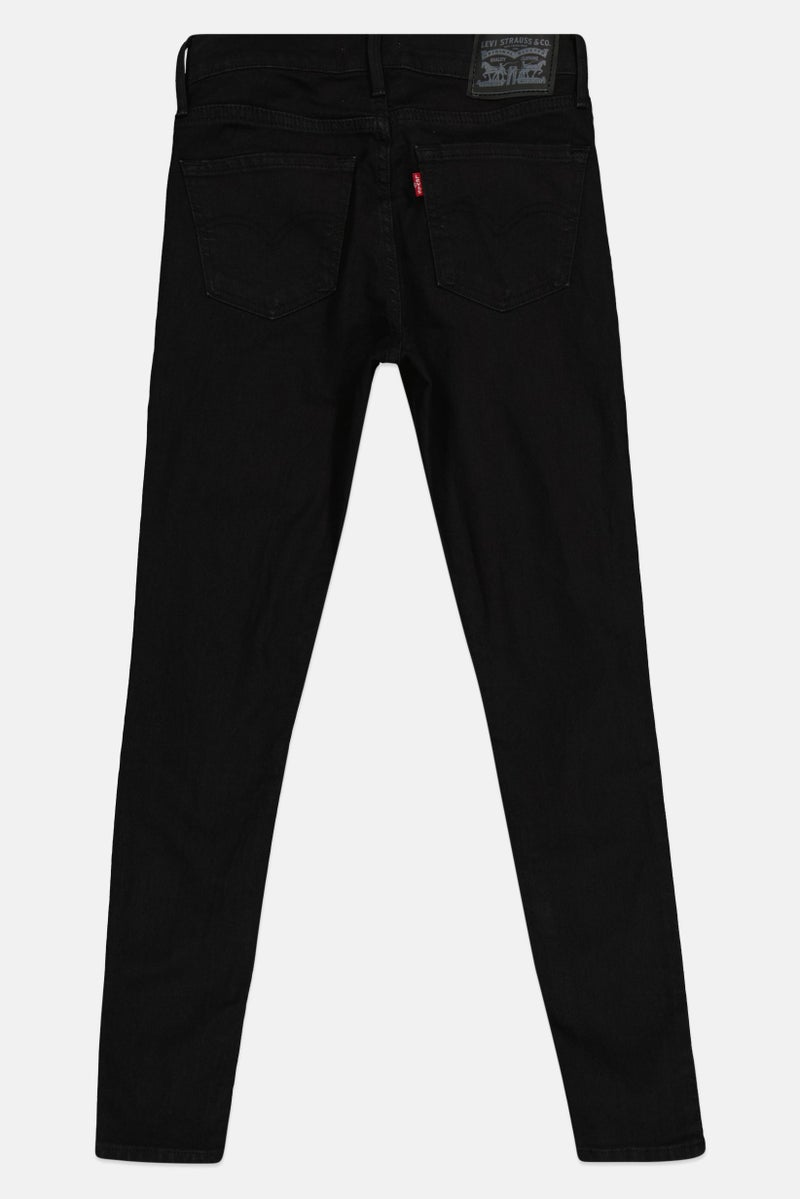 Levi's جينز نسائي ضيق للغاية بلون أسود قابل للتمدد - Image 3