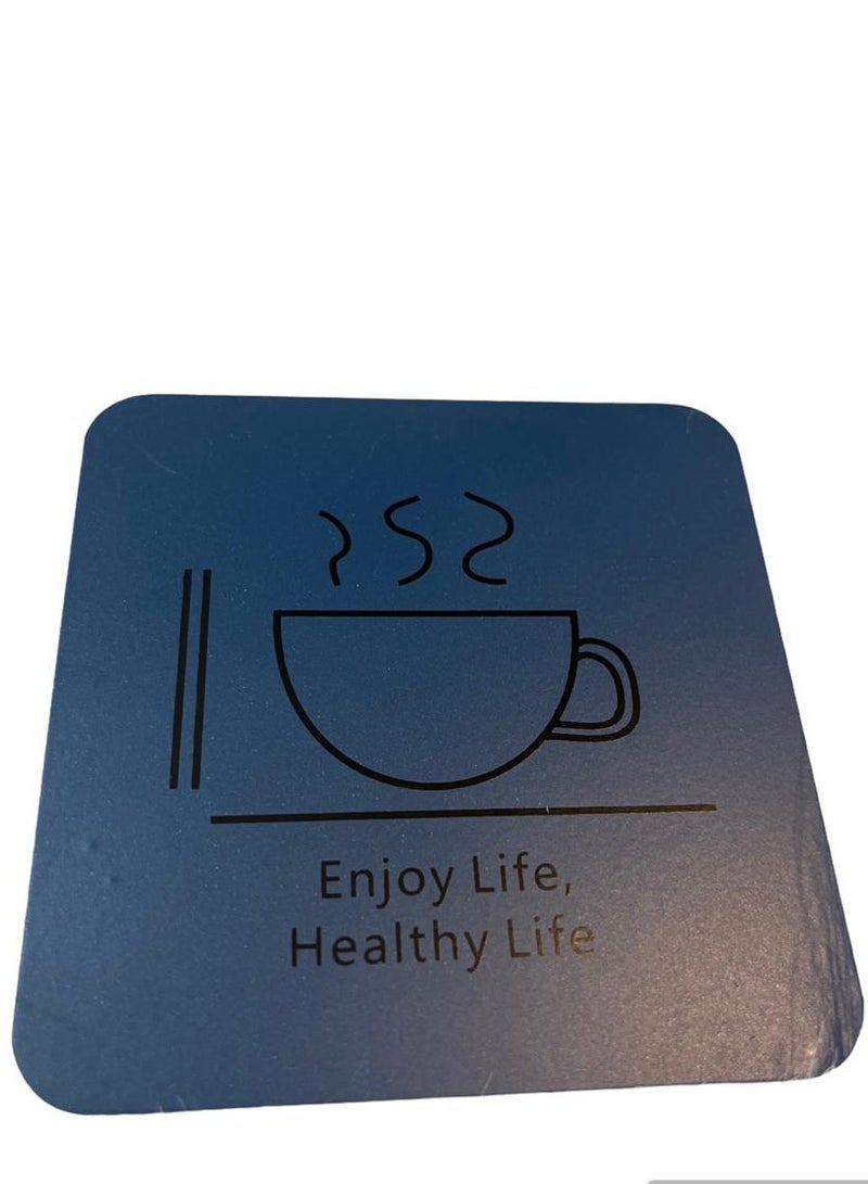 كيتشينو كوستر مستدير مقاوم للحرارة - Image 2