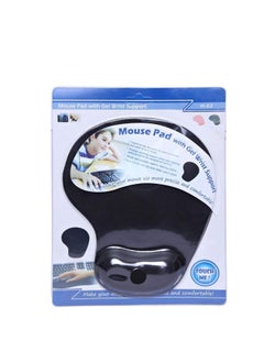LOGILILY Logilily MousePad with Gel Wrist Support Black | L-1108 