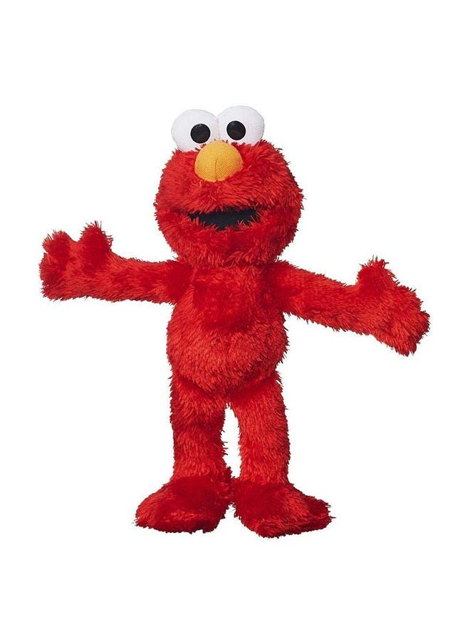 Toy Stuffed Hand Worn For Elmo Character From Sesame World 7.3 x 3.8 x 1.9 Inch  - Image 1