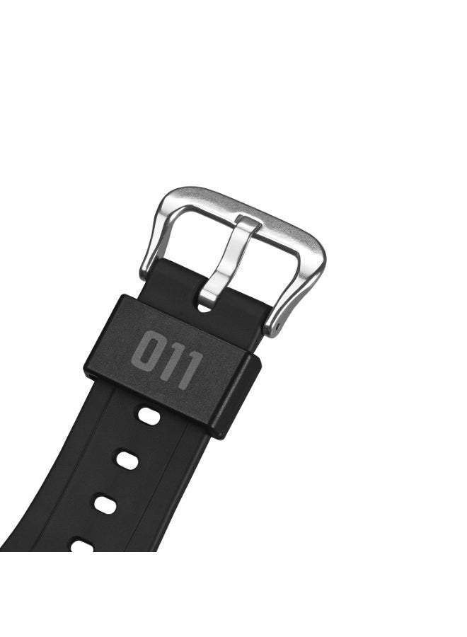 كاسيو ساعة كاسيو جي شوك DW-5600STT-1DR الرقمية للرجال | مقاومة للصدمات | مقاومة للماء حتى 200 متر | إضاءة LED خلفية | ساعة إيقاف ومؤقت تنازلي | سوار راتنج أسود - Image 5