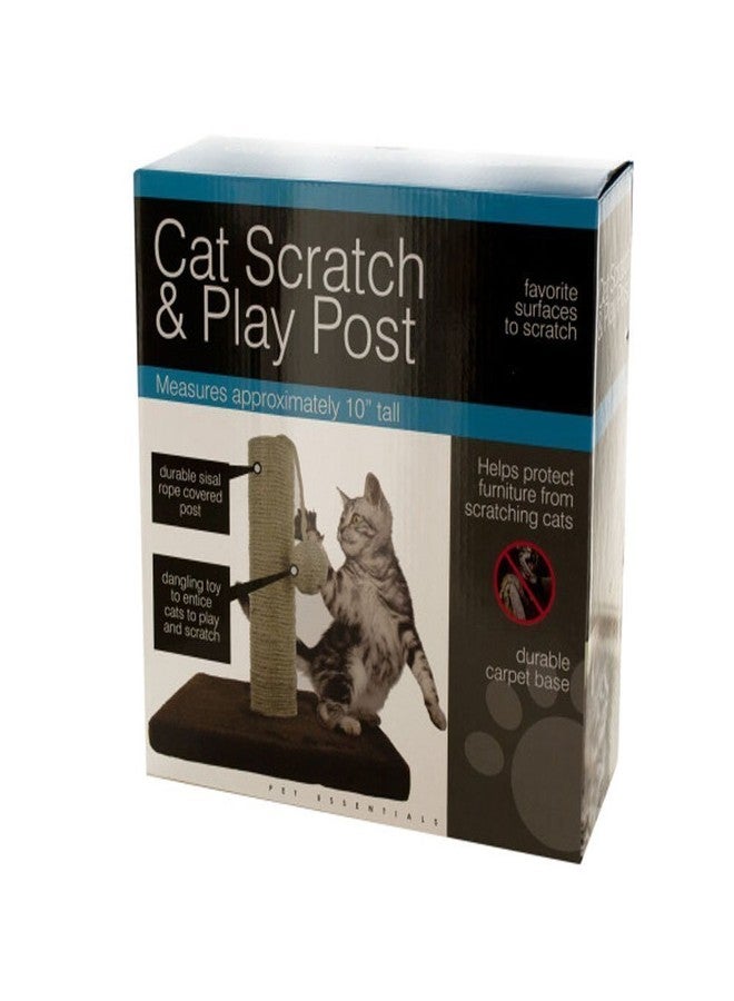 Bulk Buys Fun Interactive Play Cat Scratch & Play Post - Image 2