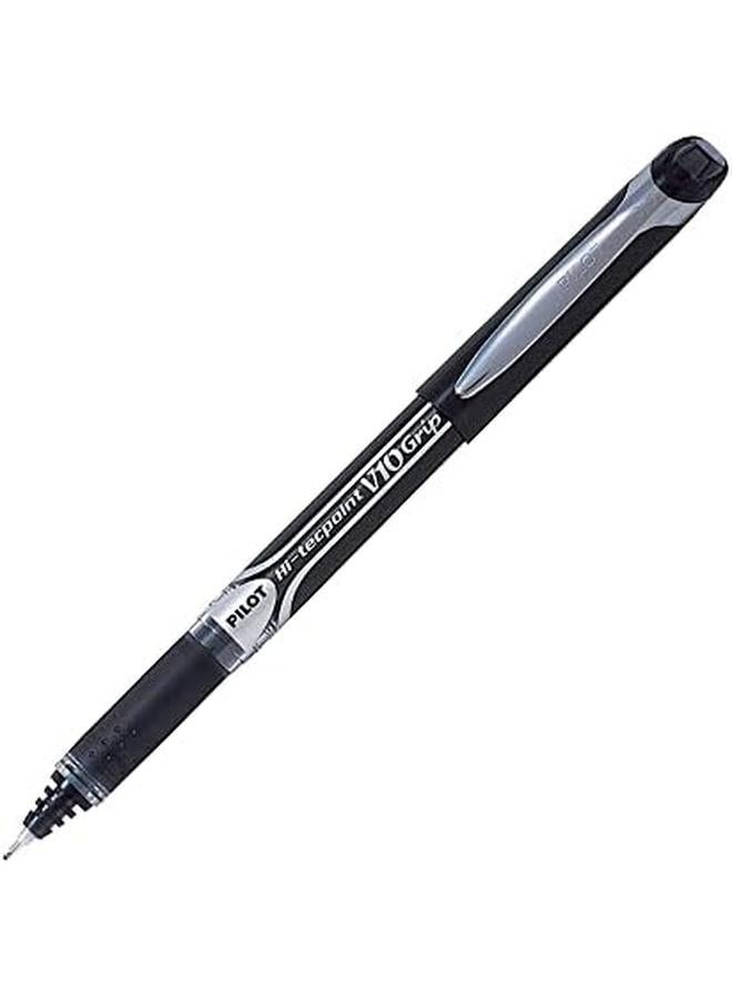 بايلوت قلم حبر Bxgpn V10 B 1.0 مم Hi Tecpoint Grip Roller Ball باللون الأسود - Image 2