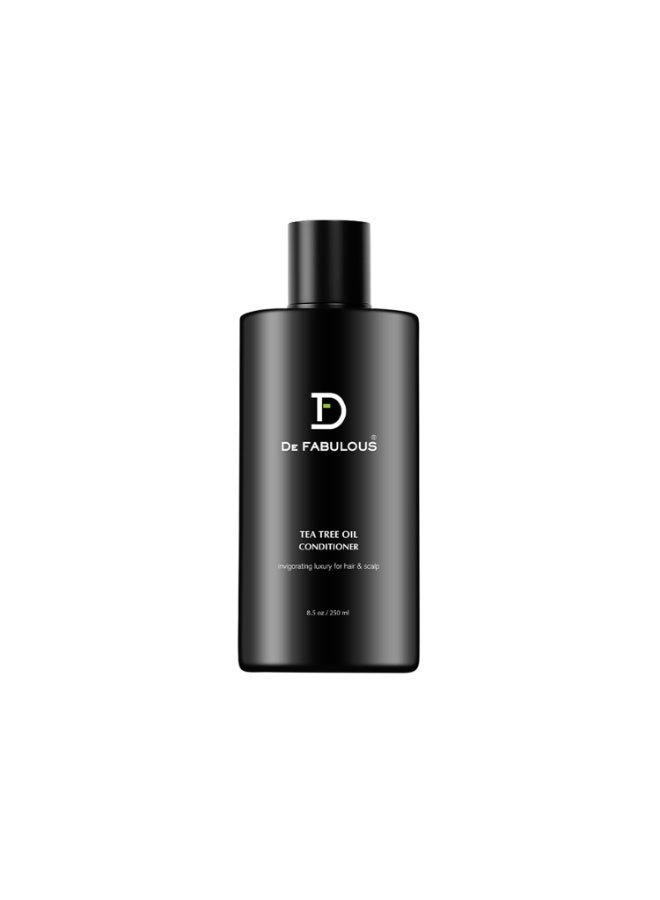 De Fabulous Tea Tree Oil Conditioner-250 ml |All hair types | Scalp Health | Sulphate Free - Image 1