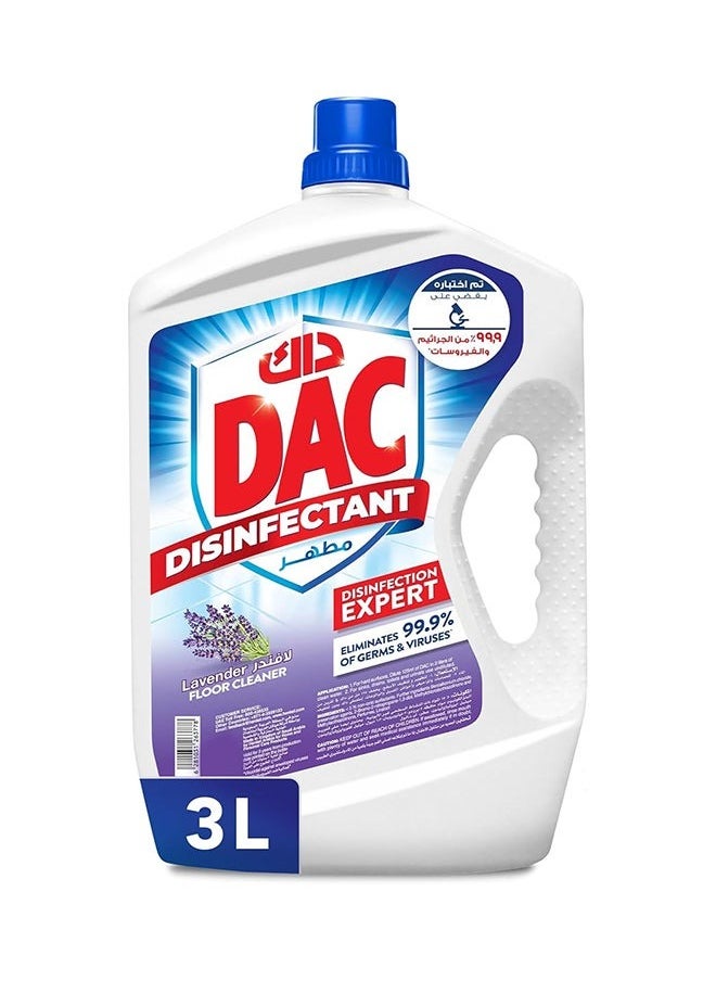 Dac Disinfectant Lavender Liquid Cleaners, 3L  - Image 1