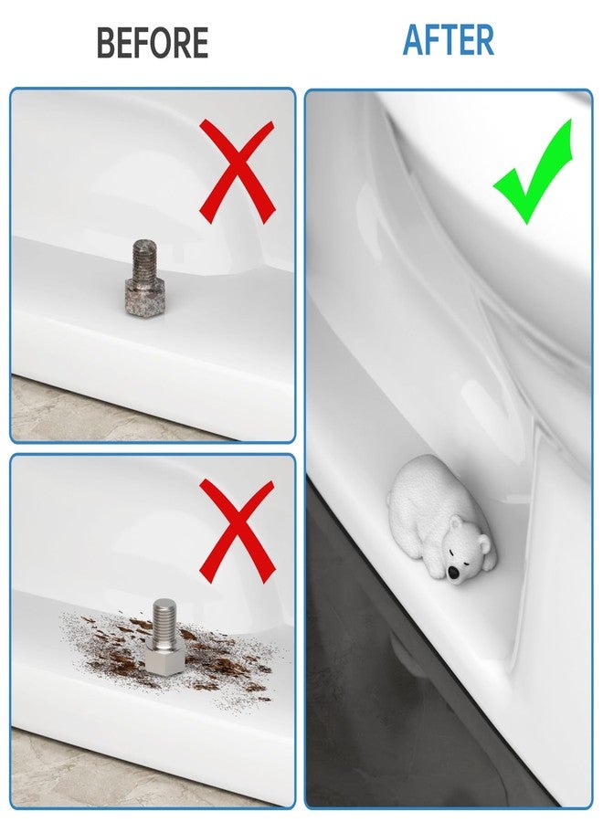 ان اي هوم أغطية براغي المرحاض من NiHome (زوج واحد) - Image 4