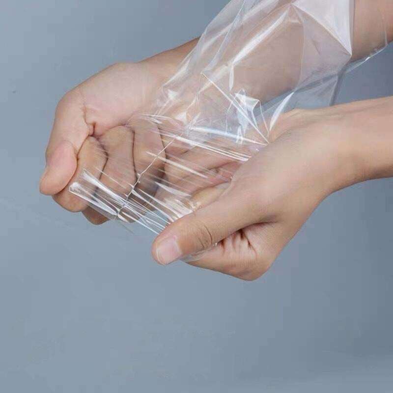 Morepack Shrink Wrap Bags,100 Pcs 14x20 Inches Clear PVC Heat Shrink Wrap for Packagaing Gift Basket,Shoes,Jars and Homemade DIY Projects - Image 4