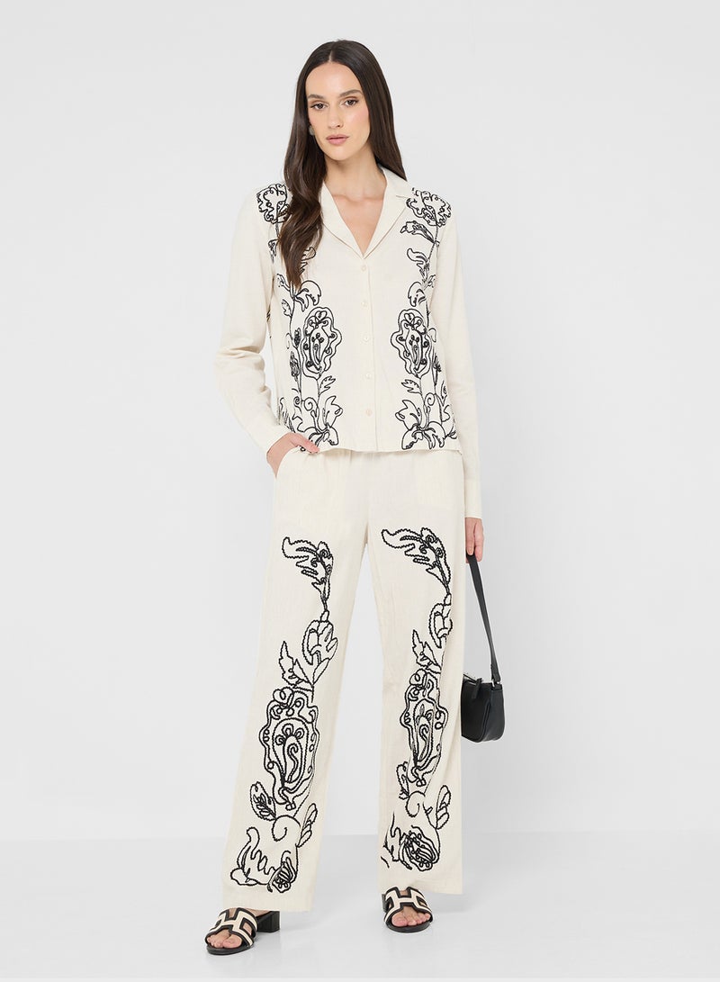 VERO MODA CALLIOPE Long Sleeve Button Down SHIRT - Image 4