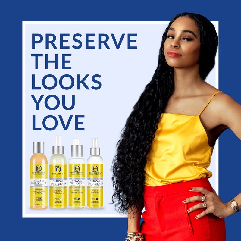 Design Essentials Moroccan Argan Oil Detangling Blow-Dry Conditioner- Wigs & Extensions Collection, 6 Oz (Packaging may vary) - Image 3