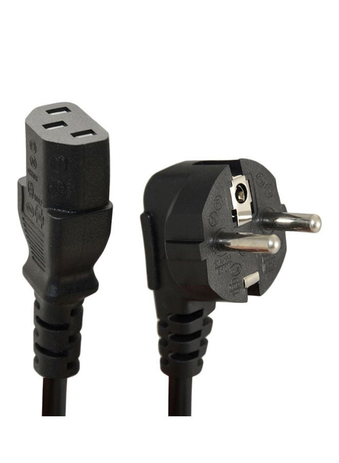 Loquat Power Cable For Computer Black - Image 1