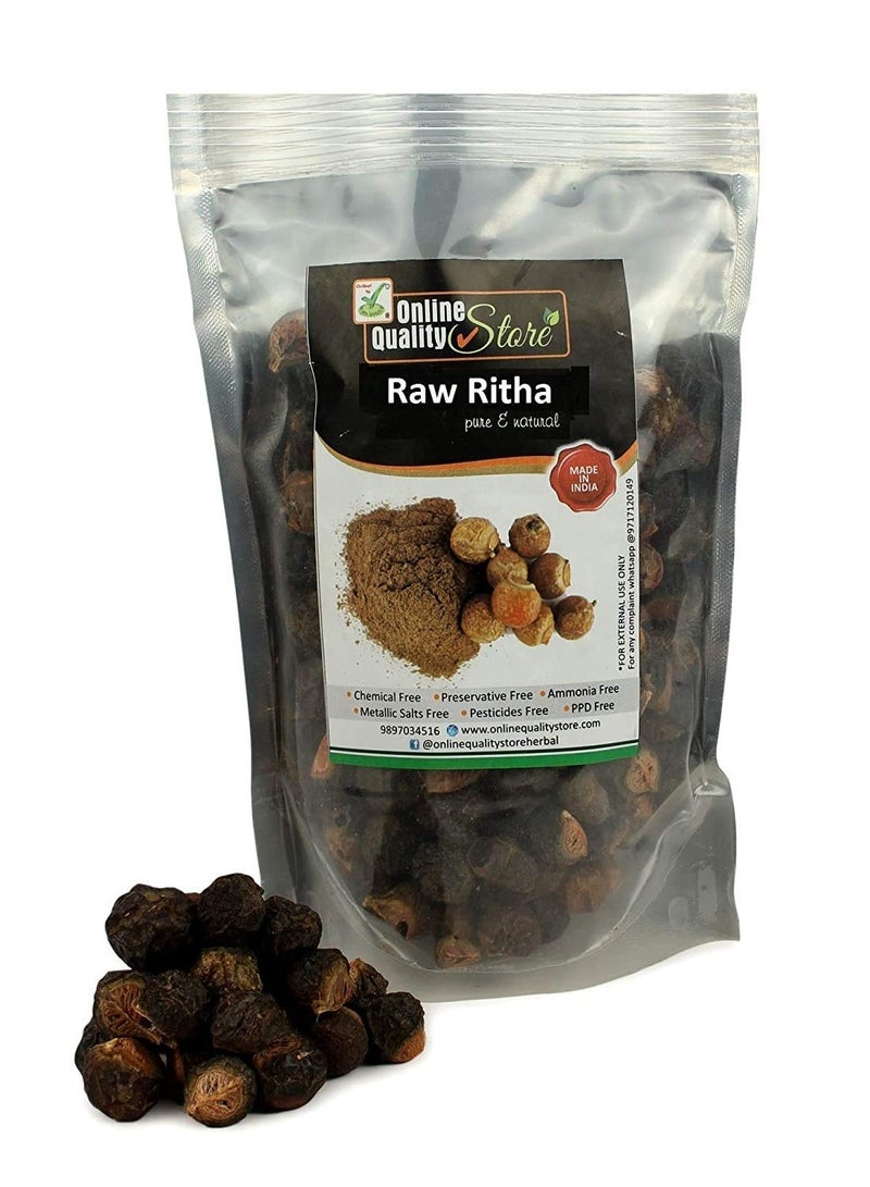 Online Quality Store Raw Reetha For Hair Natural (Ritha) Dried Form, 100g - Image 3