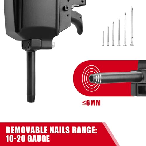 3PLUS HAPT50SP Pneumatic Punch Nailer/Nail Remover/Nail Puller - Image 5