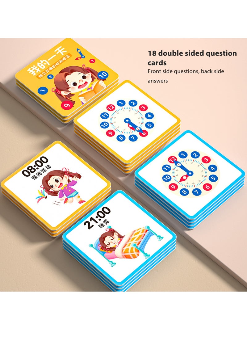 Alarm Clock Building Blocks Early Education Toys