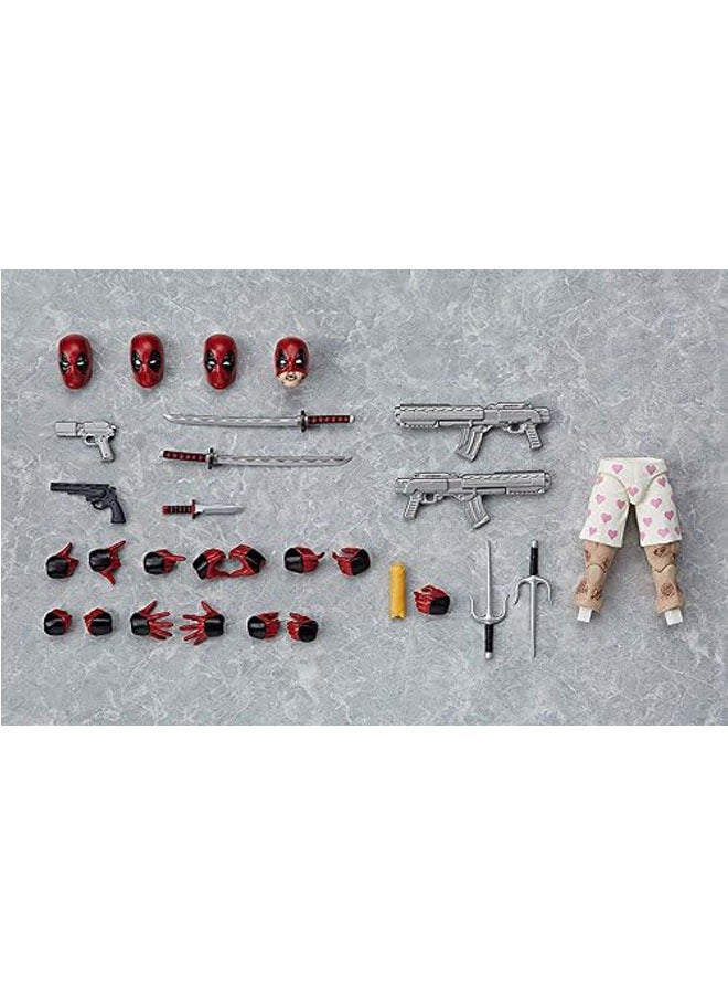 general Marvel Deadpool Doll Model Tabletop Decorations Interchangeable Pants Joints  Movable Model Toys  Decorations Collections Gifts - Image 2