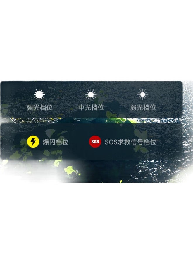 SupFire Ex09 High-Intensity Flashlight, Rechargeable, Long-Range, Outdoor Mini Led, Home Emergency Light, 4000Mah - Image 1