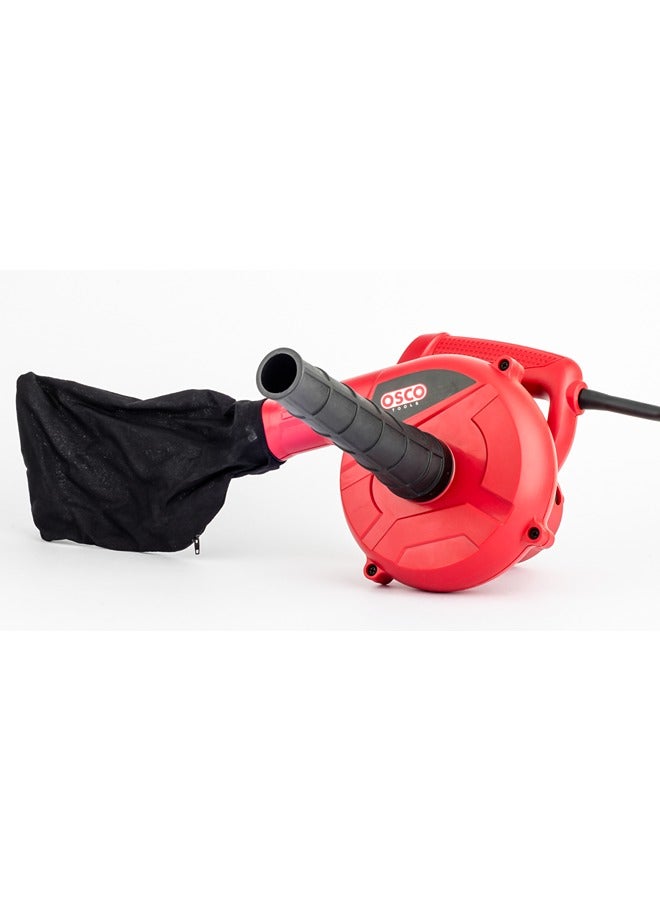 Osco 600 Watt Electric Blower. ideal for multiple uses in the home or workshop. This blower features high power and multiple speeds, making it an effective and reliable tool for cleaning, drying 40011 - Image 2