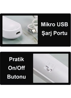Greentech GT-CL03 3A USB Rechargeable 3 Colors LED Lighting  - Image 4