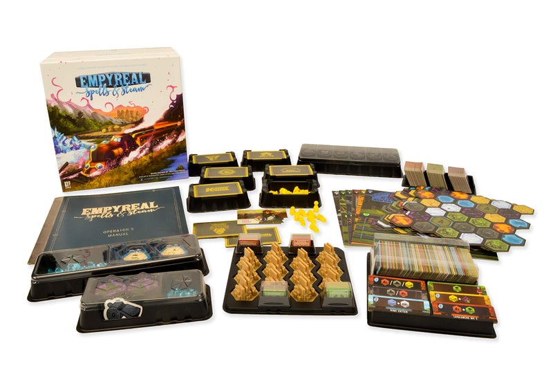 Level 99 Games Empyreal Board Game | Strategy Game | Fantasy Train Network and Route Building Game for Adults and Kids | Ages 10+ | 2-6 Players | Average Playtime 20-120 Minutes | Made by Level 99 Games - Image 2