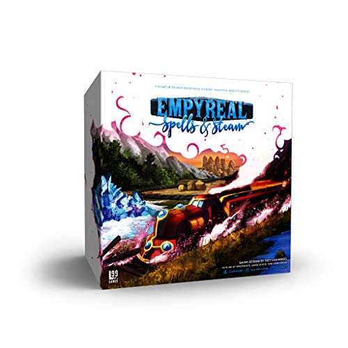 Level 99 Games Empyreal Board Game | Strategy Game | Fantasy Train Network and Route Building Game for Adults and Kids | Ages 10+ | 2-6 Players | Average Playtime 20-120 Minutes | Made by Level 99 Games - Image 1