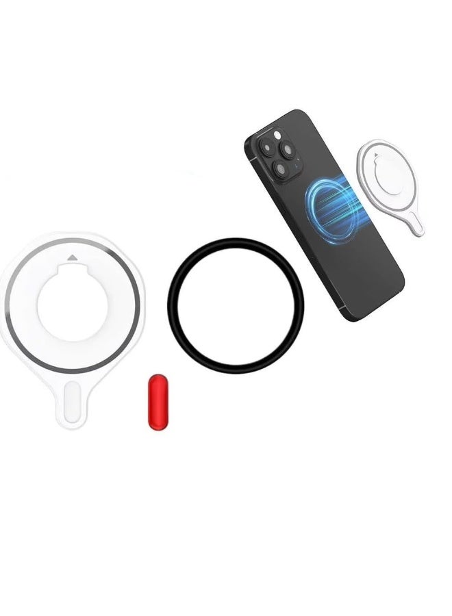 وحدة المحول المغناطيسي لـ DJI Osmo Mobile 6/7/7P/8 المغناطيسية آمنة حامل الهاتف المشبك, الهاتف الذكي جيمبال المثبت, مغناطيس الهاتف المحمول كليب جبل جيمبال الملحقات - Image 1
