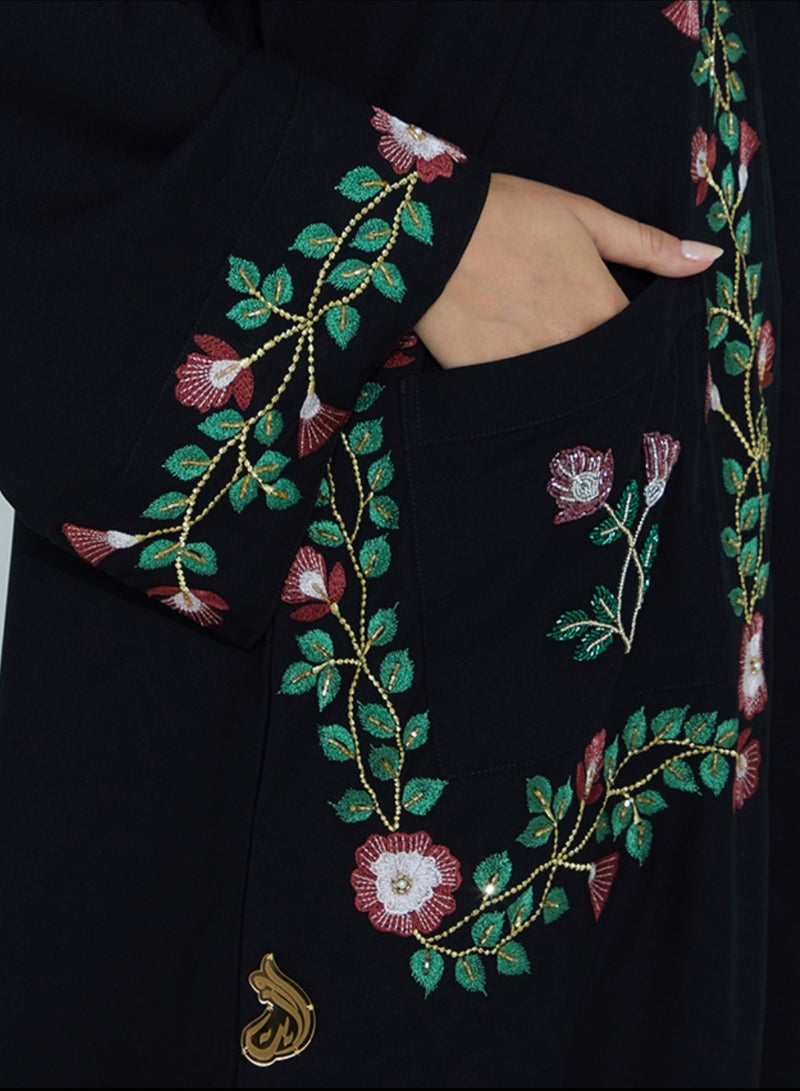 Rosette Abaya QF Abaya - Image 2