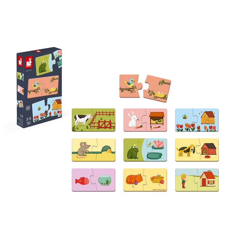 JANOD 10 Duonimo Puzzles J02708