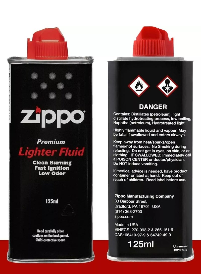Zippo Pack of 1 - Zippo Lighter Fluid 125ml | Premium Quality for Long-Lasting Use  - Image 2