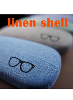 Oasisgalore 2 Pack Eyeglasses Case with Lint Lining, Snap Closure for Men & Women's Reading Glasses and Sunglasses Organizer  - Image 4