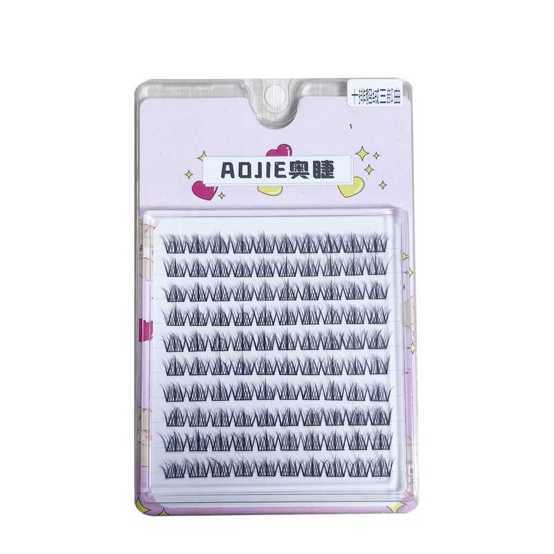 False Eyelashes Mink Velvet Trilogy Soft Beginner-Friendly Ultra-Soft Individual Cluster Lashes With Distinct Strands, Messy Appearance, And Strong Hold - Image 5