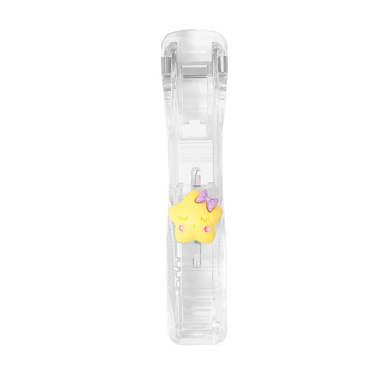 Generic Cute Cartoon Acrylic Paper Clip Tail Clips Emoji stars 