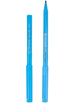 Deli Ec10003 Felt Pen 12 Pieces Multicolor  - Image 4