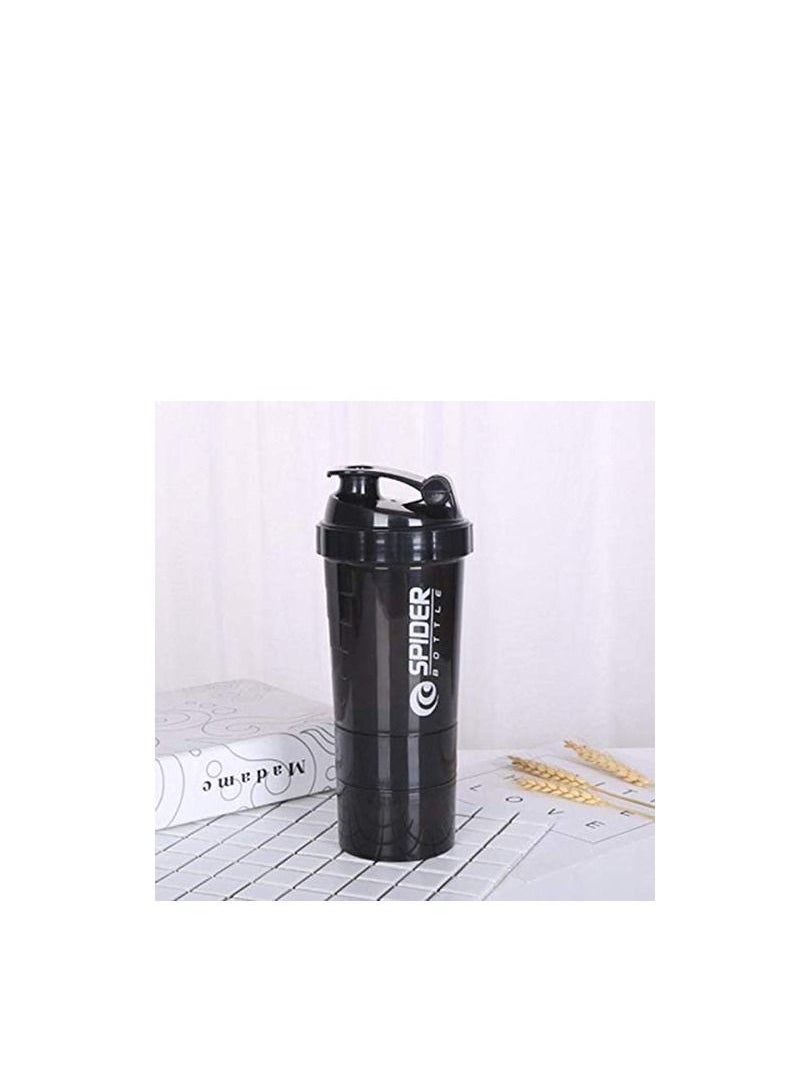 Spaceshoop Sports Shaker Bottle Whey Protein Powder Mixing  - Image 4