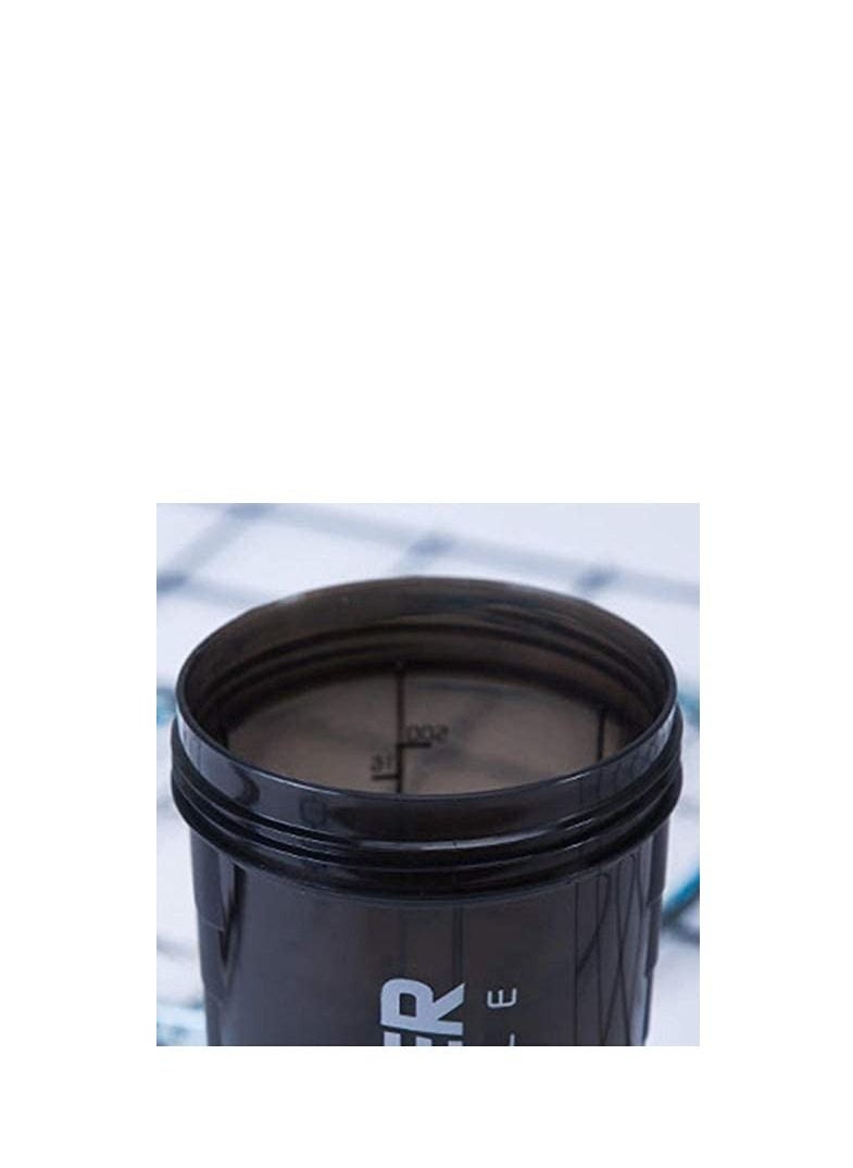 Spaceshoop Sports Shaker Bottle Whey Protein Powder Mixing  - Image 3
