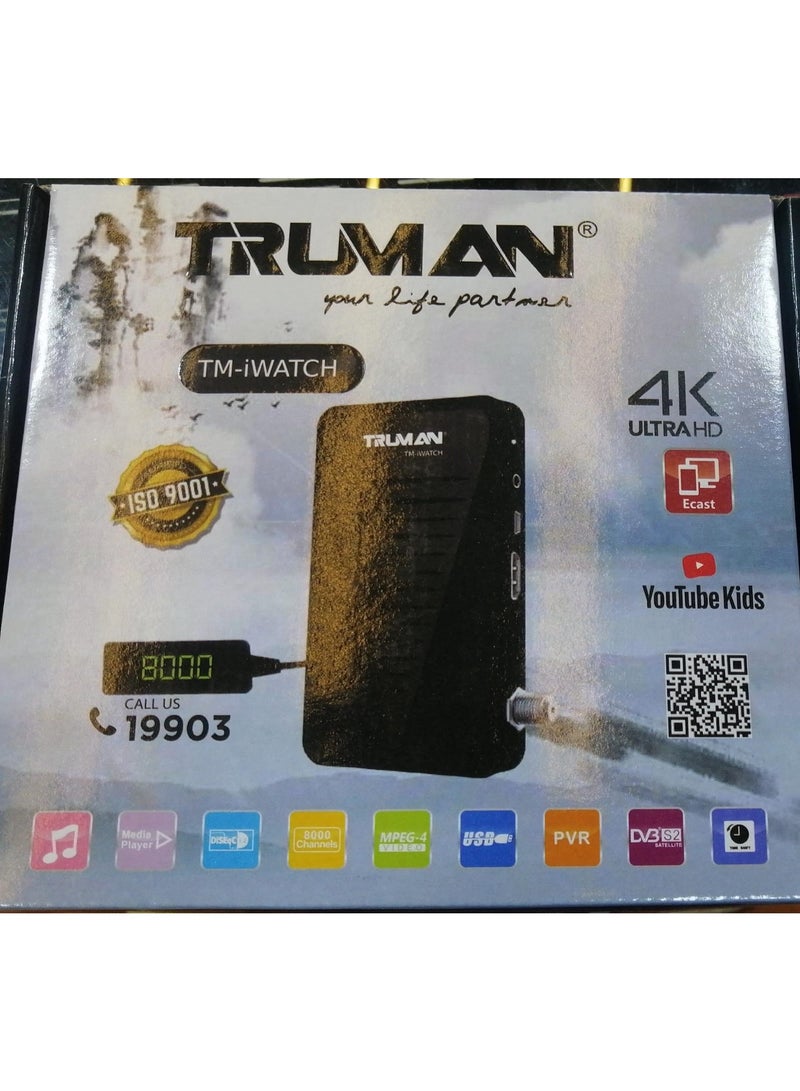 TRUMAN Digital Mini HD TV Receiver with Remote Control, Model ( TM-IWATCH ) - Image 2