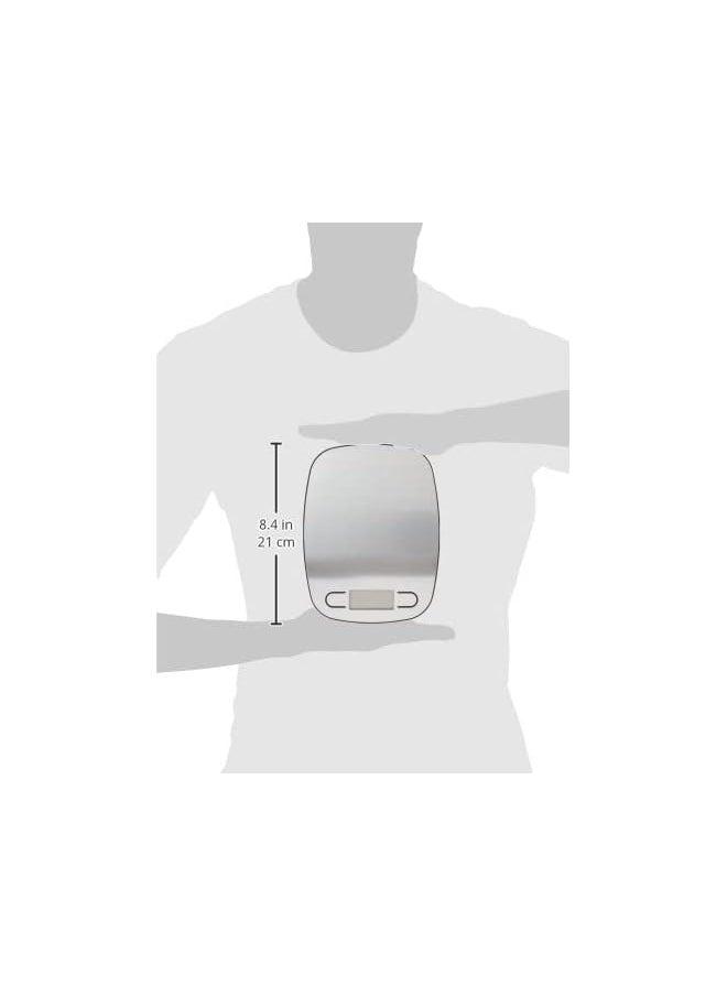 Terraillon - Electric Scale 5 Kg  Classic Stainless Steel - Image 1
