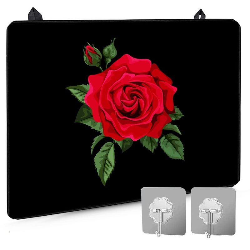 QTECLOR Stove Top Covers, Extra Large Stove Top Cover for Electric, Anti-Slip Waterproof Mat for Glass Stove Top Protector Heat Resistant Square Pad Multipurpose Foldable Cooktop Cover - Image 1