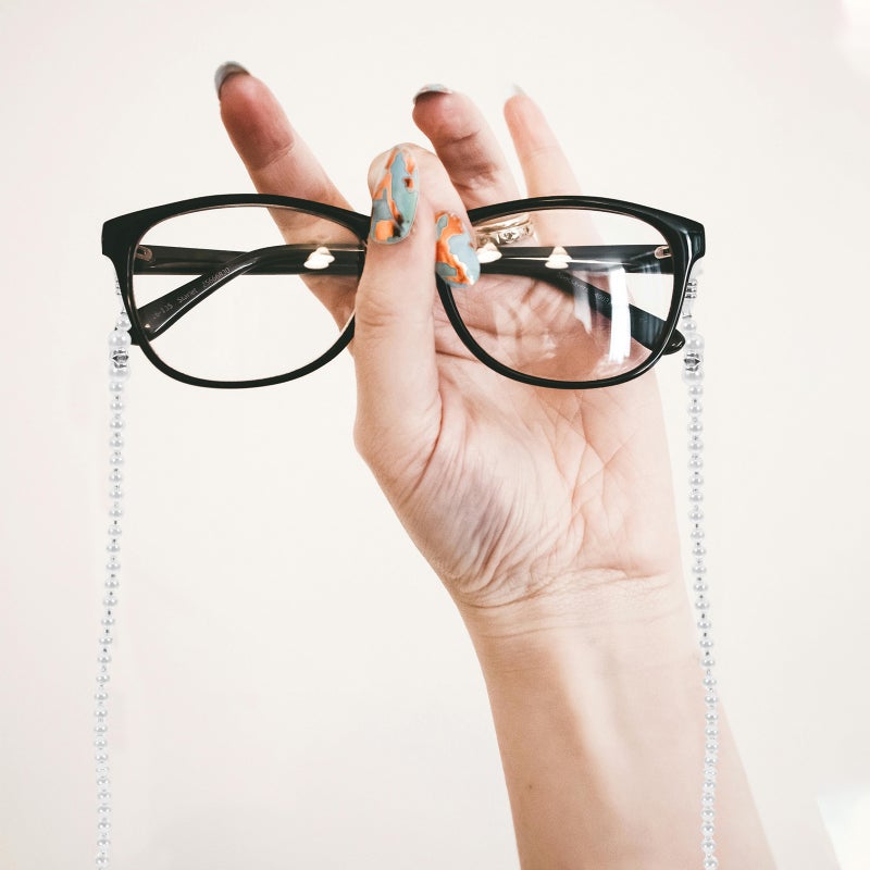 Eyeglass Chain with Antislip Beads, Elegant Sunglasses Mask Lanyard for Daily Use - Image 5