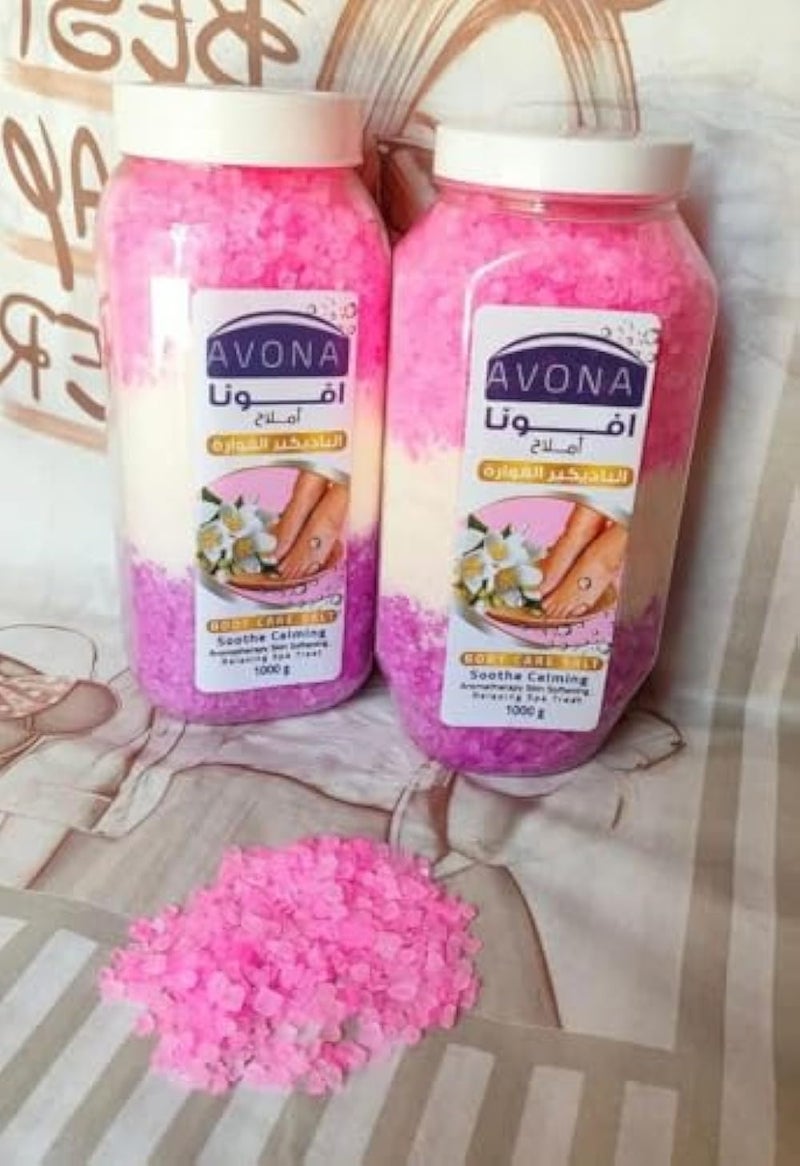 Pedicure Soak Salt – Foot Spa Salt for Softening Skin, Cracked Heel Relief, Aromatherapy Relaxation – 500g – Colorful Foot Soak for Home Spa & Pedicure - Image 3