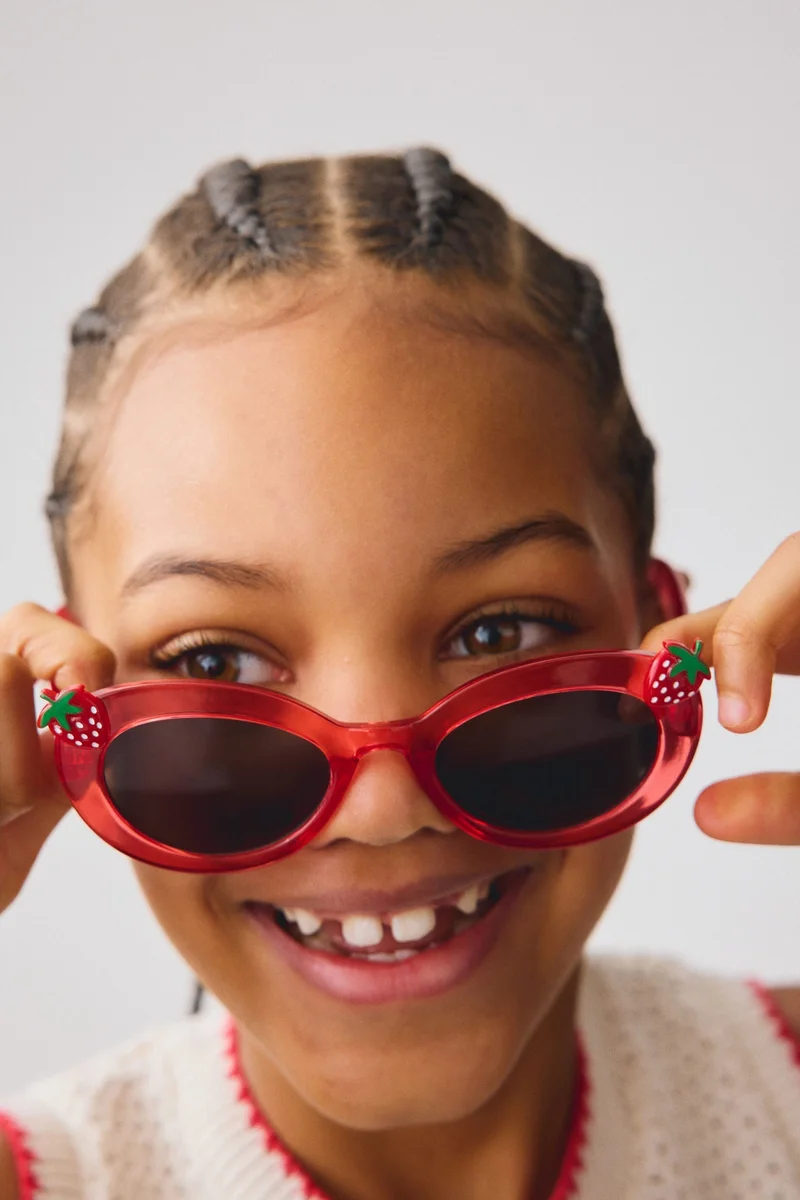H&M Strawberry-appliqué sunglasses
