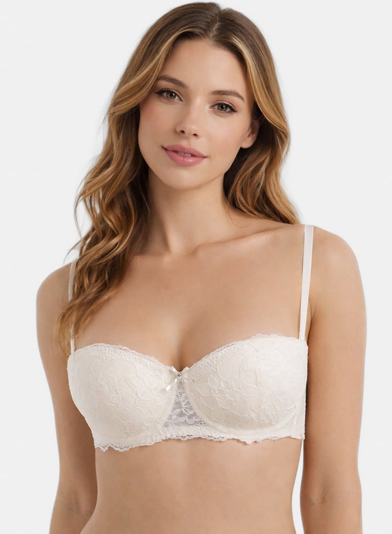 Carina Half Cup Push-up Bra - Image 1