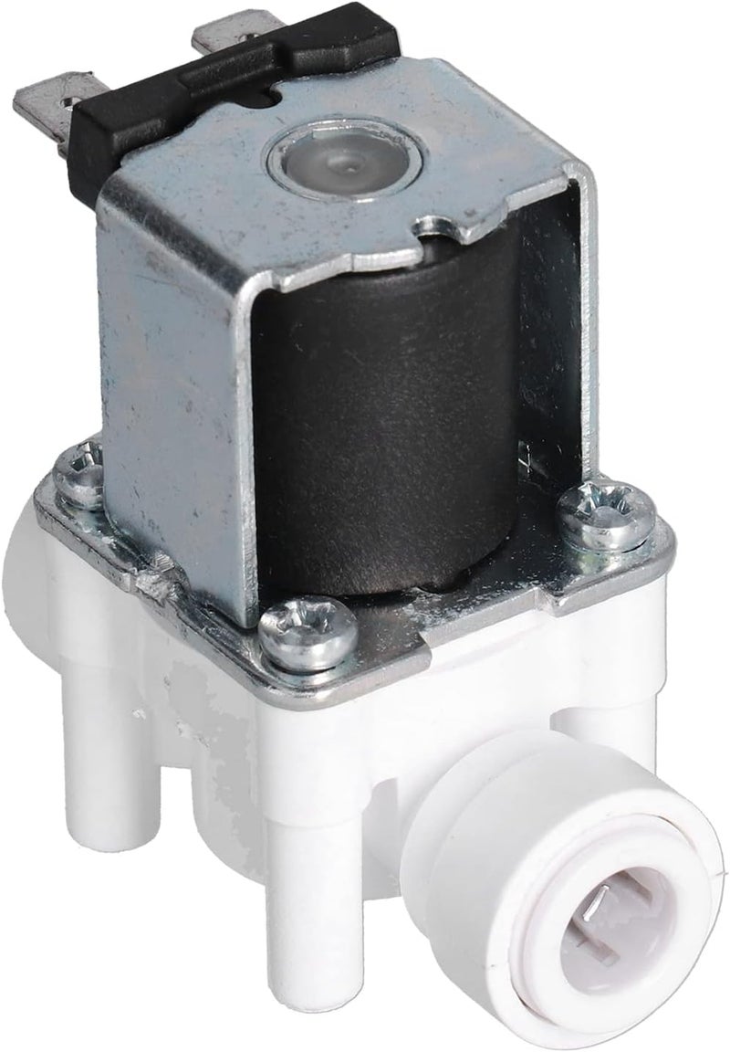 Plastic Electric Solenoid Valve 3 / 8in Quick Connector, Normally Closed, ABS and Stainless Steel - Durable Valve Body, Wide Application, Easy Installation (DC12V) - Image 2