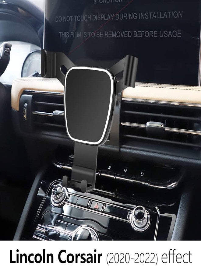 musttrue Car Phone Holder for Lincoln Corsair 2020 2021 2022 2023 2024 2025 SUV Auto Accessories Navigation Bracket Interior Decoration Mobile Cell Phone Mount - Image 2