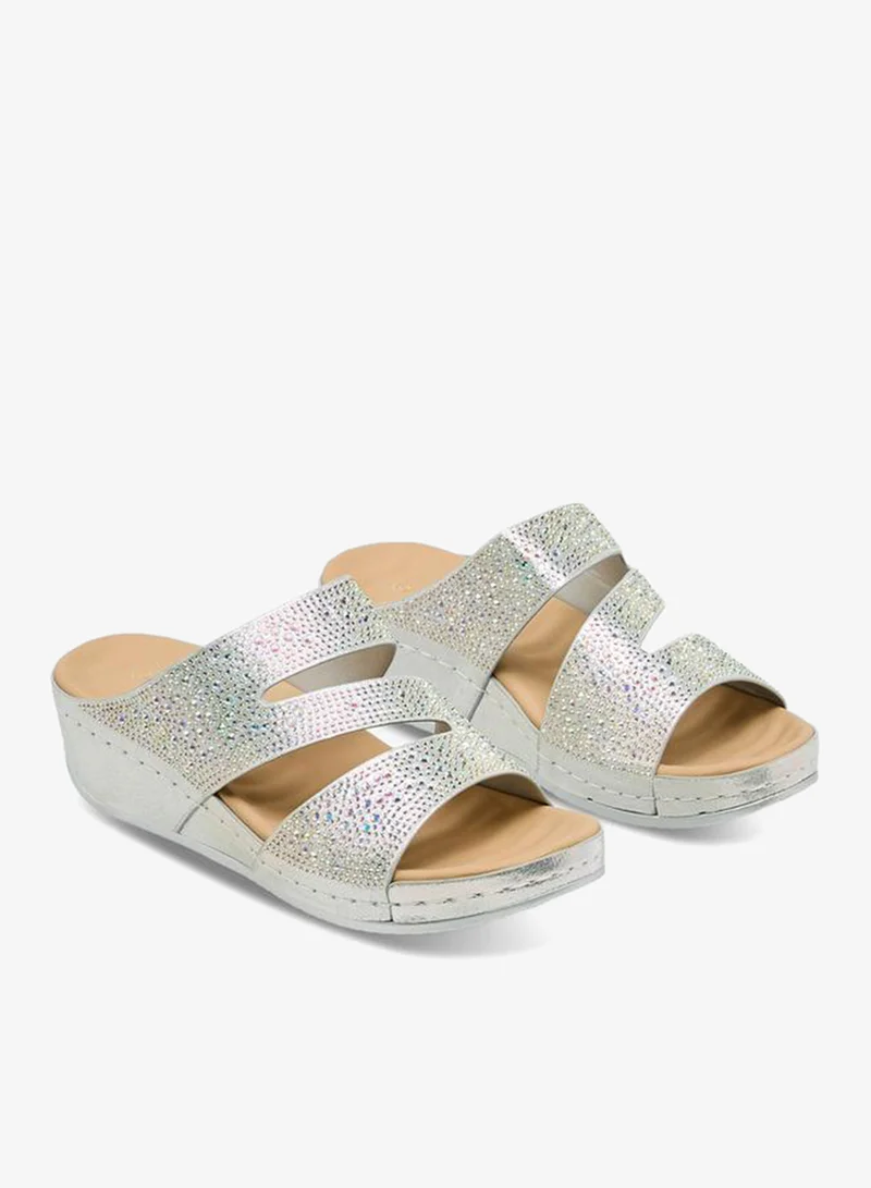Le Confort Women Embellished Sandals Ramadan Collection