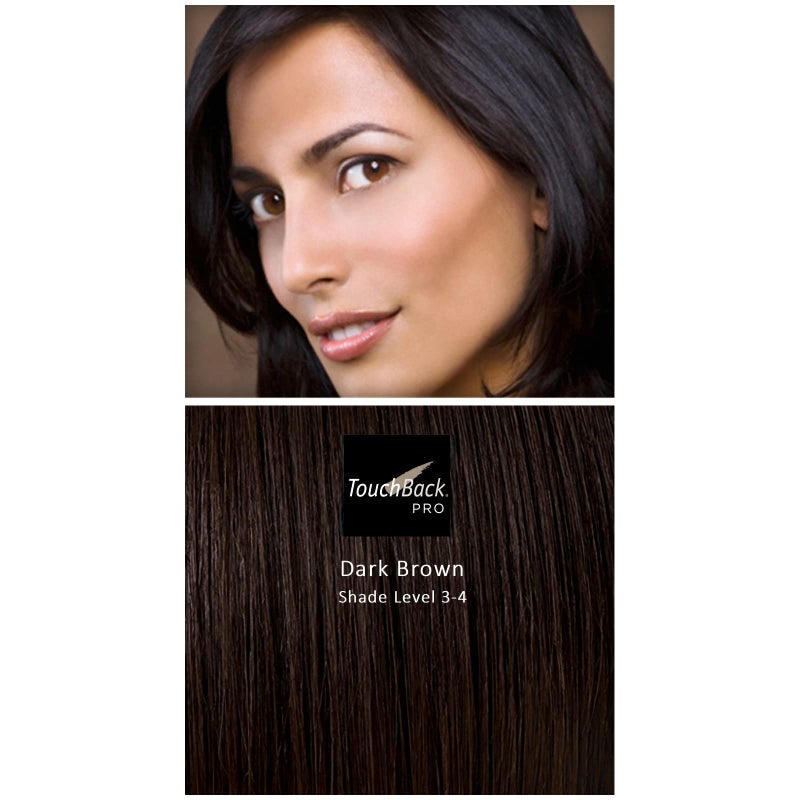 TouchBack Pro Gray Root Touch Up Marker Applicator - Real Hair Color - Dark Brown - Image 2