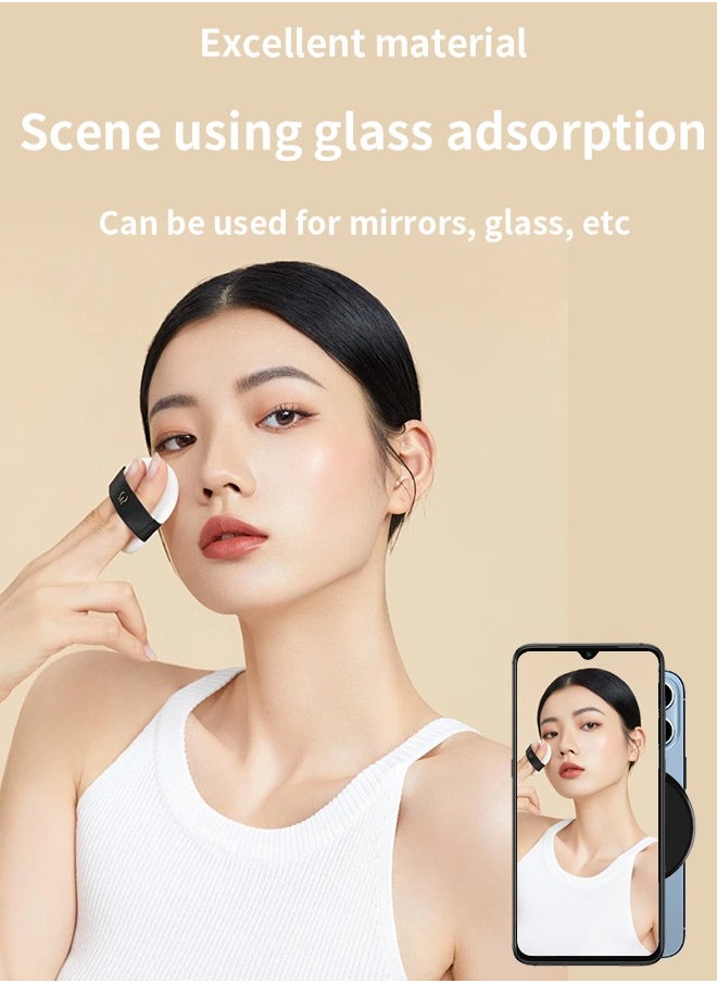 Generic - Car Suction Cup Phone Holder Vacuum Adsorption Phone Tablet Mount 360° Rotatable Universal Windshield Phone Holder(Silver) - Image 1