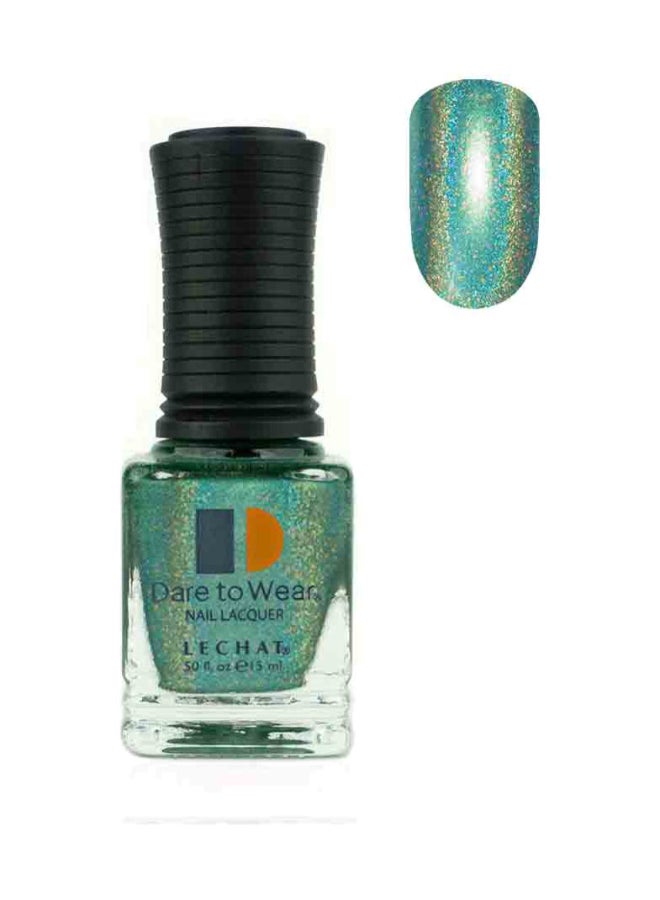 Lechat Nail Polish Color Green Holographic Glitter By Lechat Spectra Neptune Sdw11