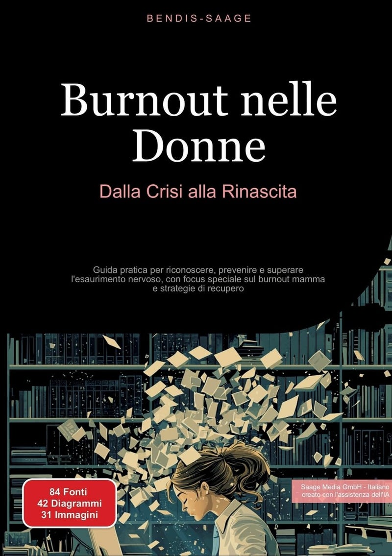 Burnout nelle Donne: Dalla Crisi alla Rinascita: Guida pratica per riconoscere, prevenire e superare l'esaurimento nervoso, con focus speciale sul burnout mamma e strategie di recupero