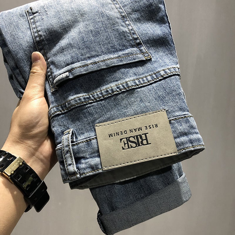 Unisex Casual Daily Denim Jeans - Image 2