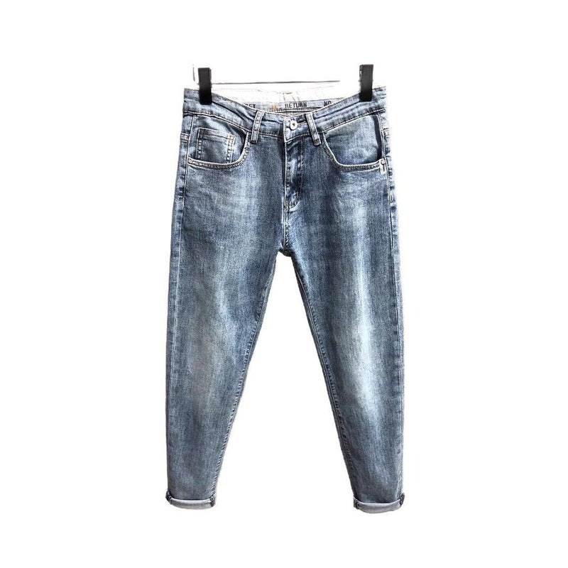 Unisex Casual Daily Denim Jeans - Image 4